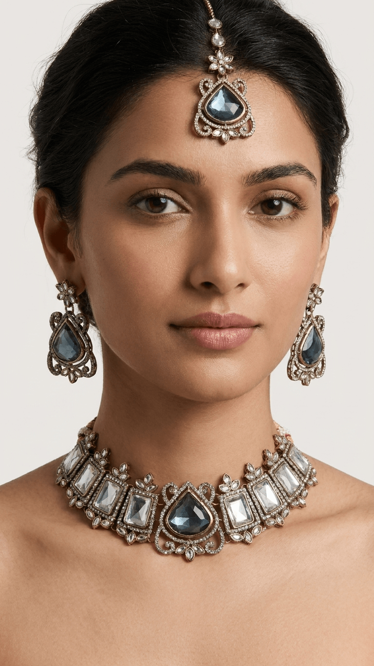 Marina Glacial Set | Ready-to-ship - Touch Of Elegance