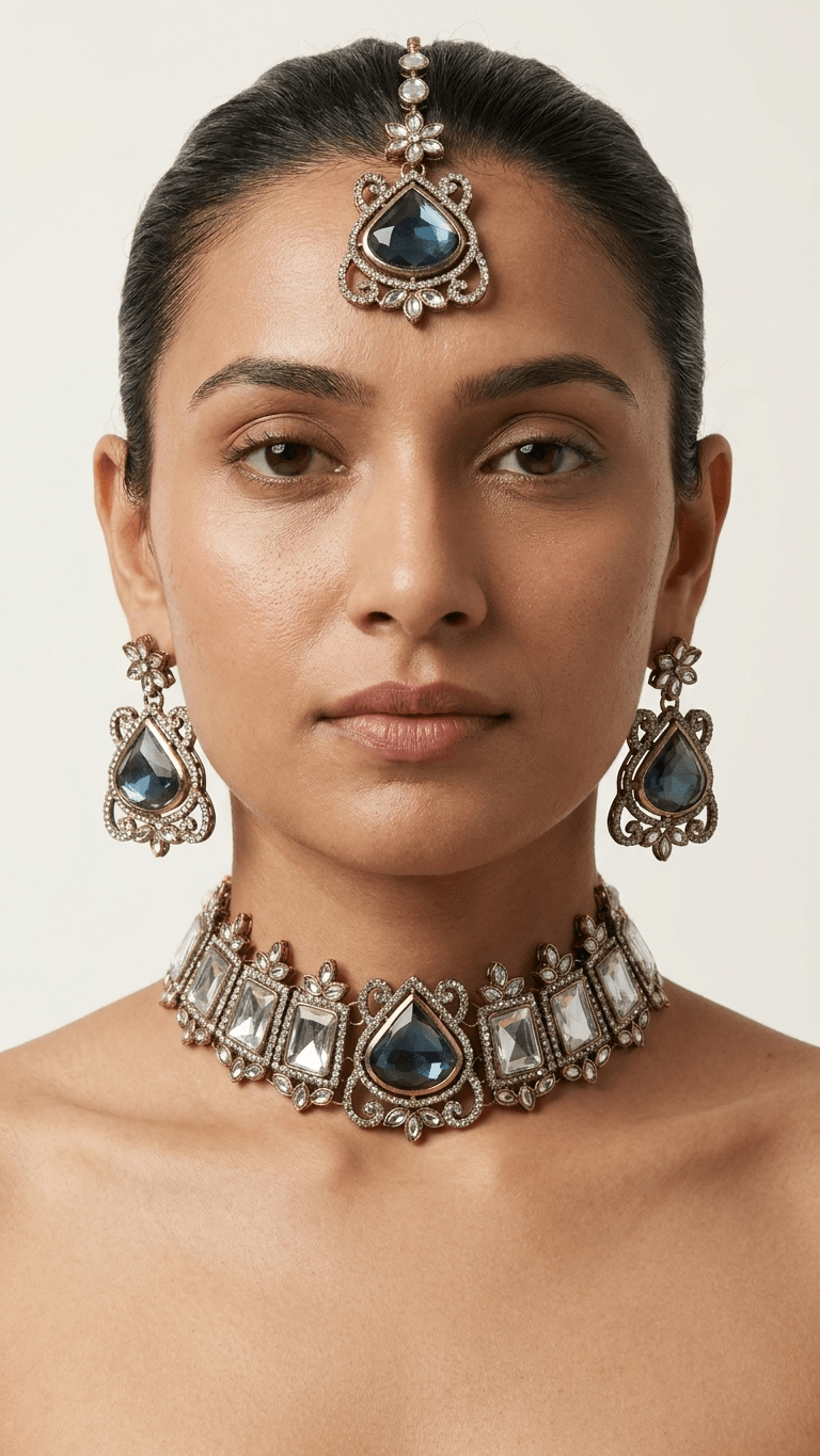 Marina Glacial Set | Ready-to-ship - Touch Of Elegance