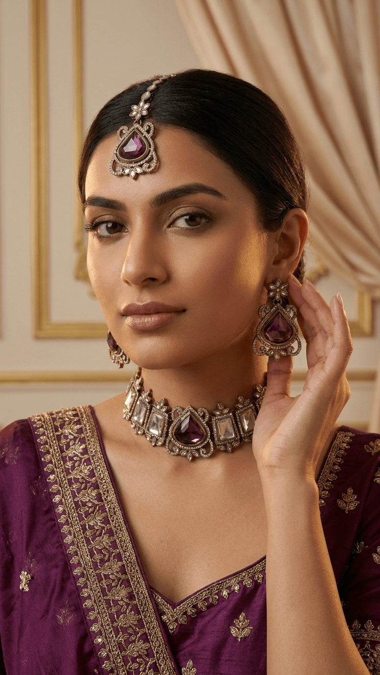 Marina Purple Set | Ready-to-ship - Touch Of Elegance
