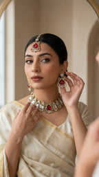 Marina Ruby Set | Ready-to-ship - Touch Of Elegance
