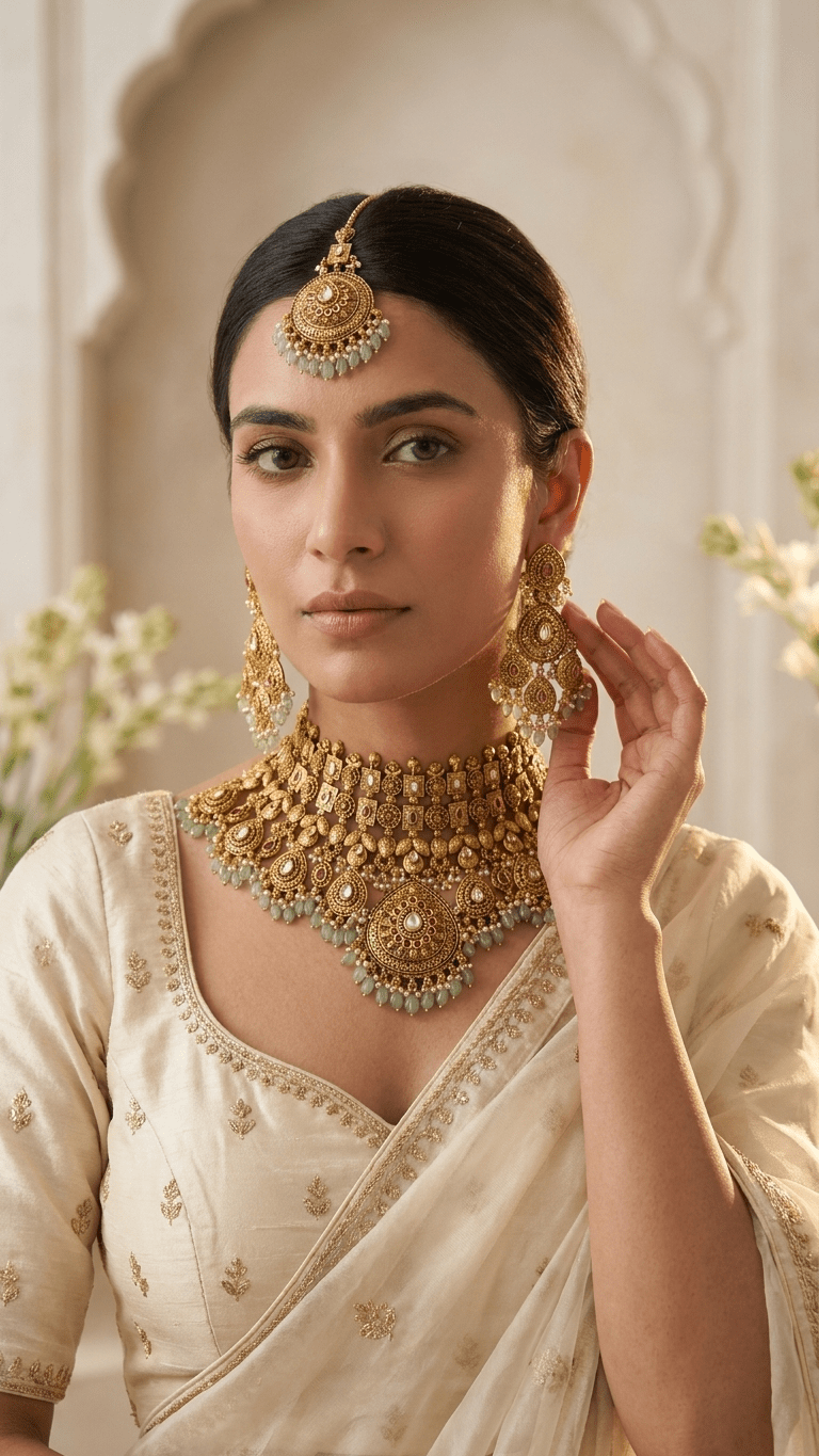 Marina Sage Bridal Set - Ready-to-ship - Touch Of Elegance