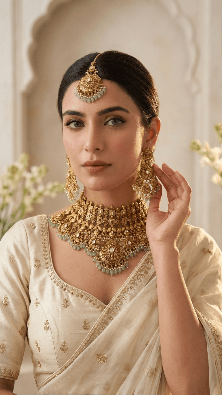 Marina Sage Bridal Set - Ready-to-ship - Touch Of Elegance