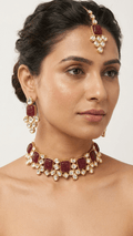 Marya Red Set | Ready-to-ship - Touch Of Elegance