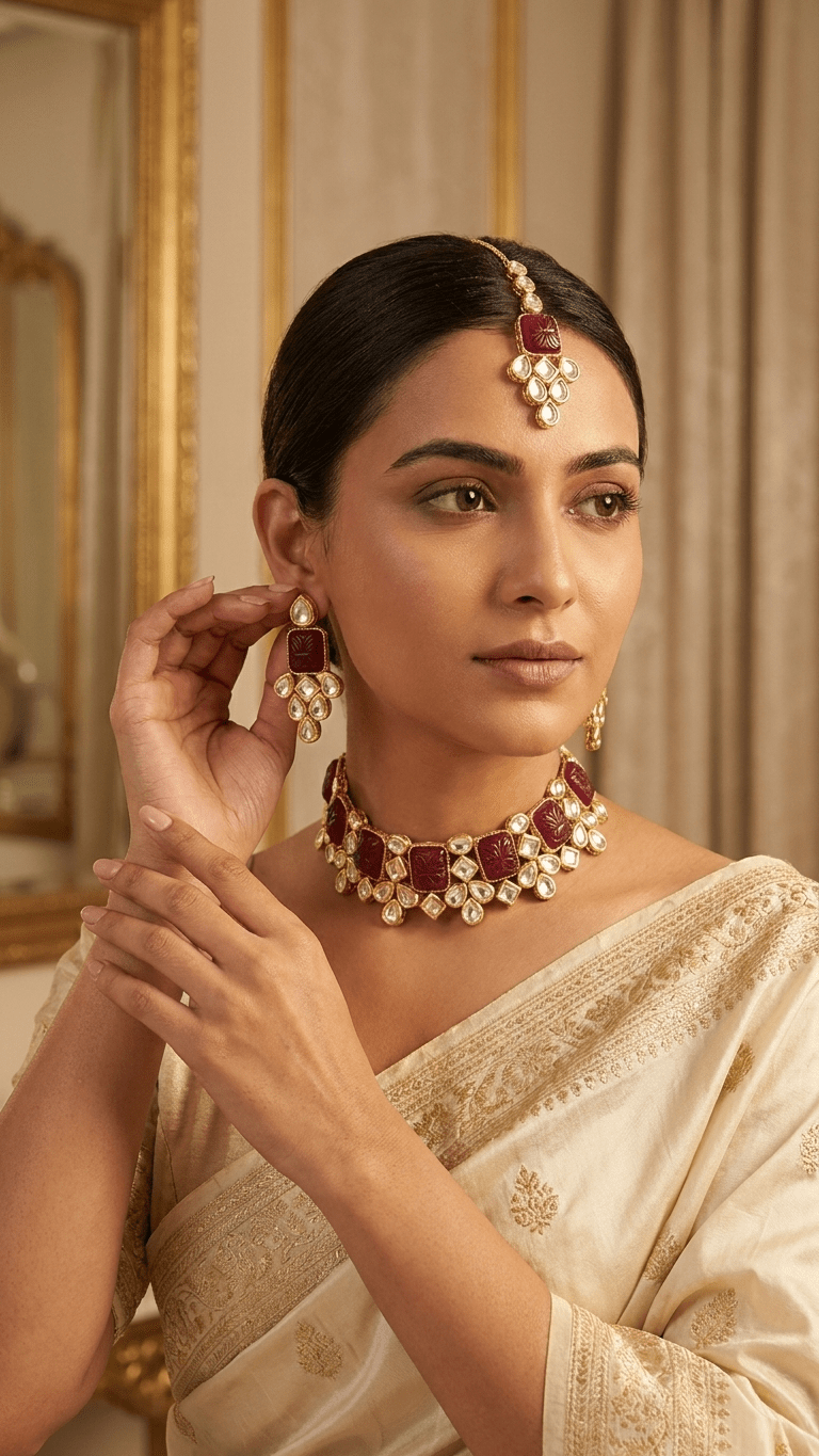 Marya Red Set | Ready-to-ship - Touch Of Elegance