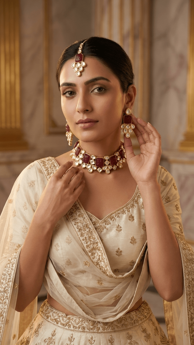 Marya Red Set | Ready-to-ship - Touch Of Elegance