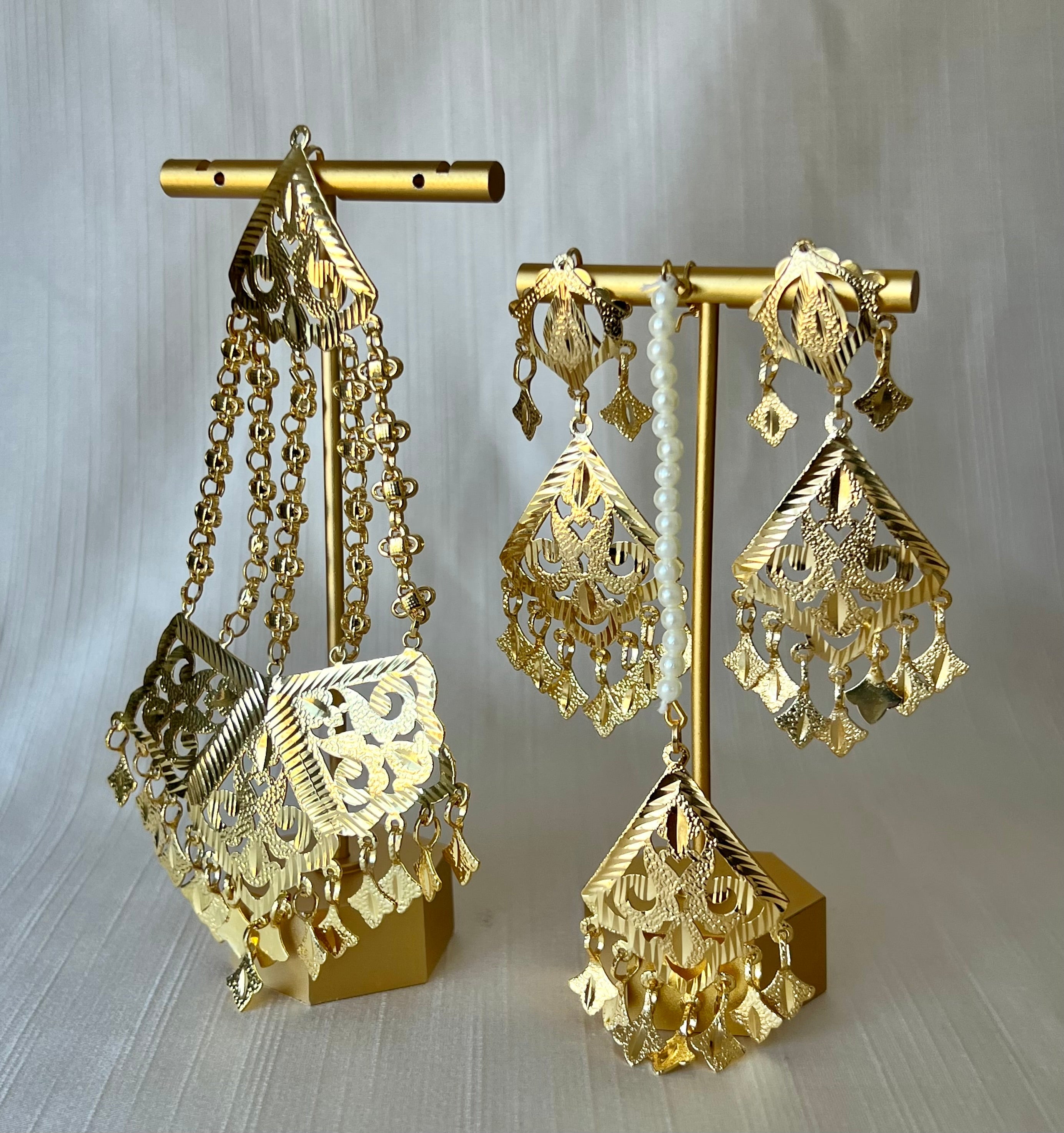 Meena Pippal Patti Set | Ready - to - ship - Touch Of Elegance