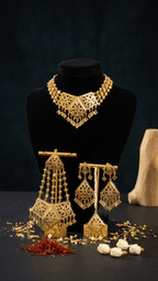 Meena Pippal Patti Set | Ready - to - ship - Touch Of Elegance