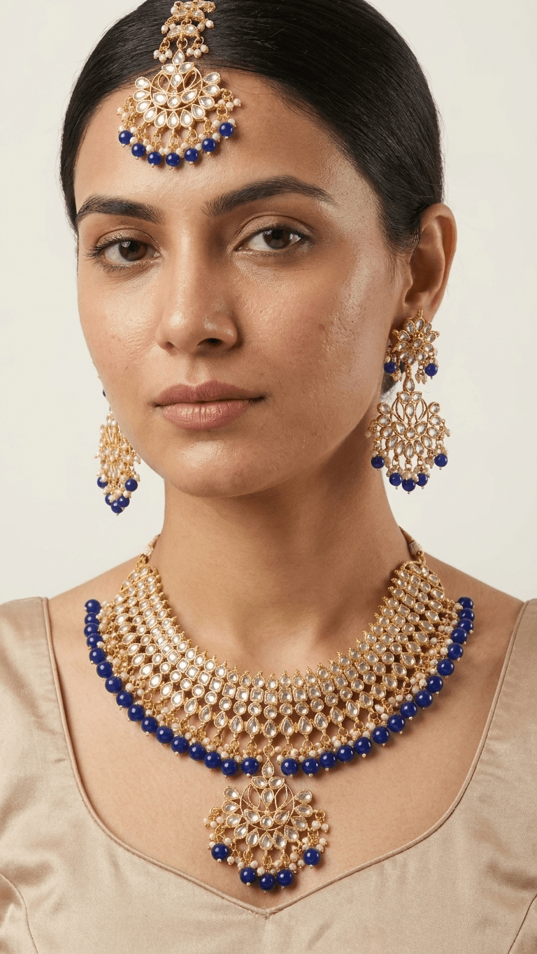 Midnight Blue Set | Ready - to - ship - Touch Of Elegance