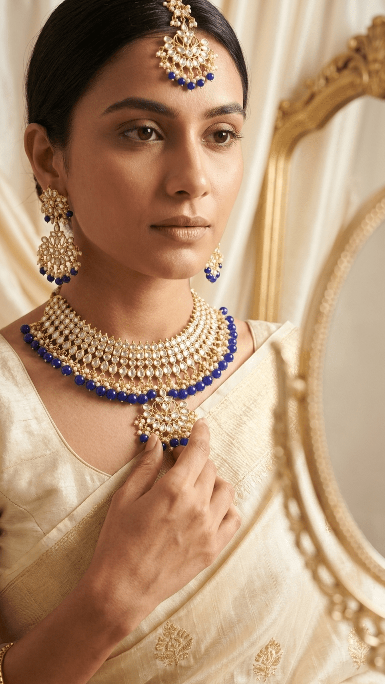 Midnight Blue Set | Ready - to - ship - Touch Of Elegance