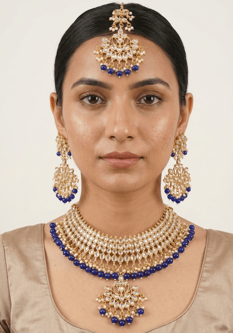 Midnight Blue Set | Ready - to - ship - Touch Of Elegance