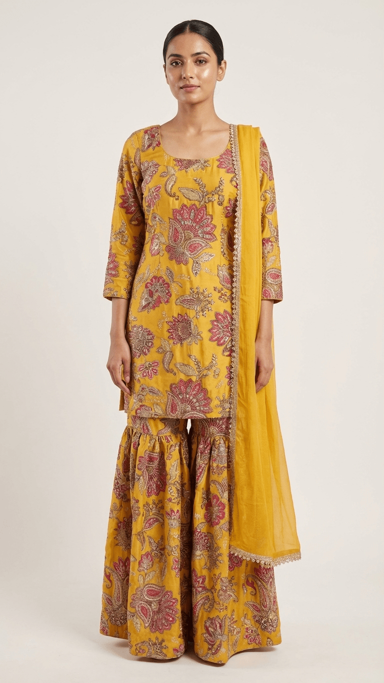 Mina Flora Suit - Touch Of Elegance
