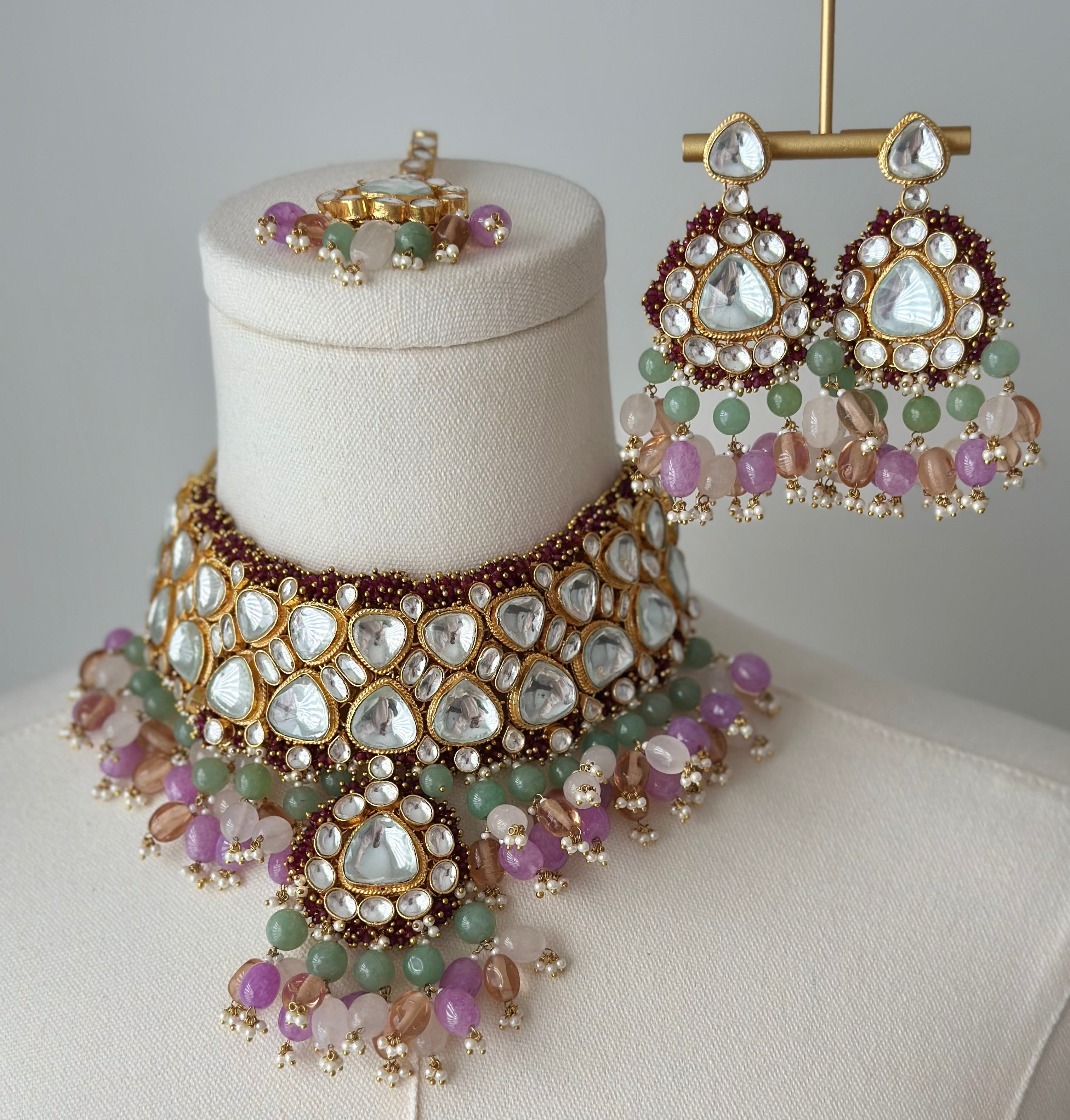 Mina Gold - plated Set | Ready - to - ship - Touch Of Elegance