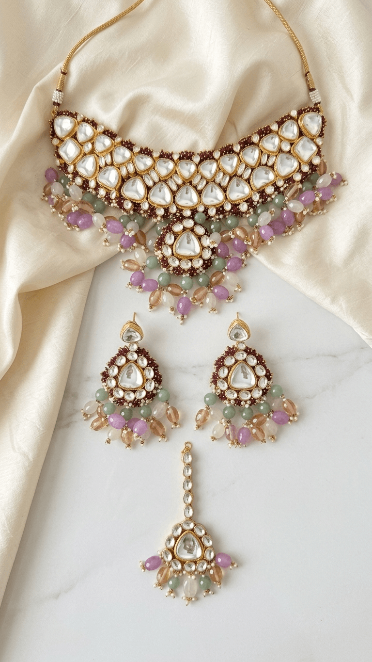 Mina Gold - plated Set | Ready - to - ship - Touch Of Elegance