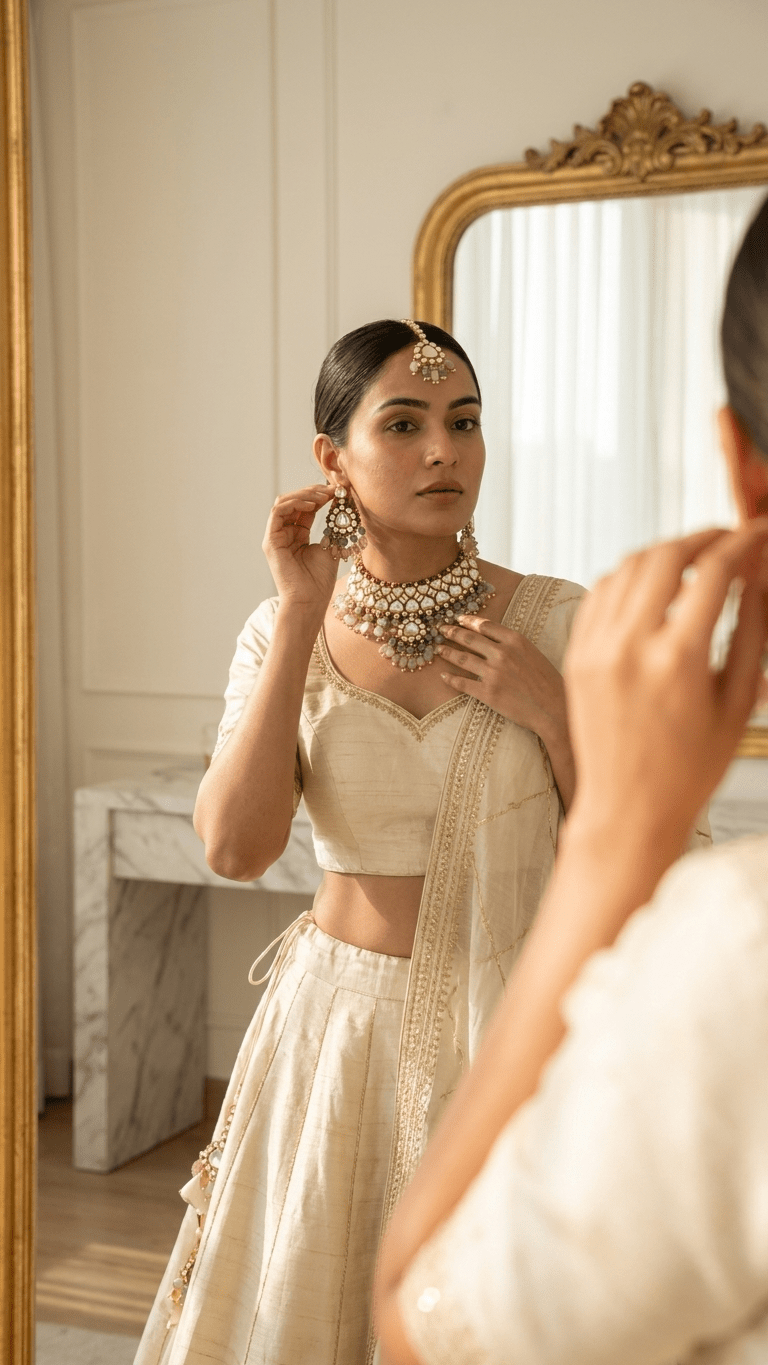 Mina Gold - plated Set | Ready - to - ship - Touch Of Elegance