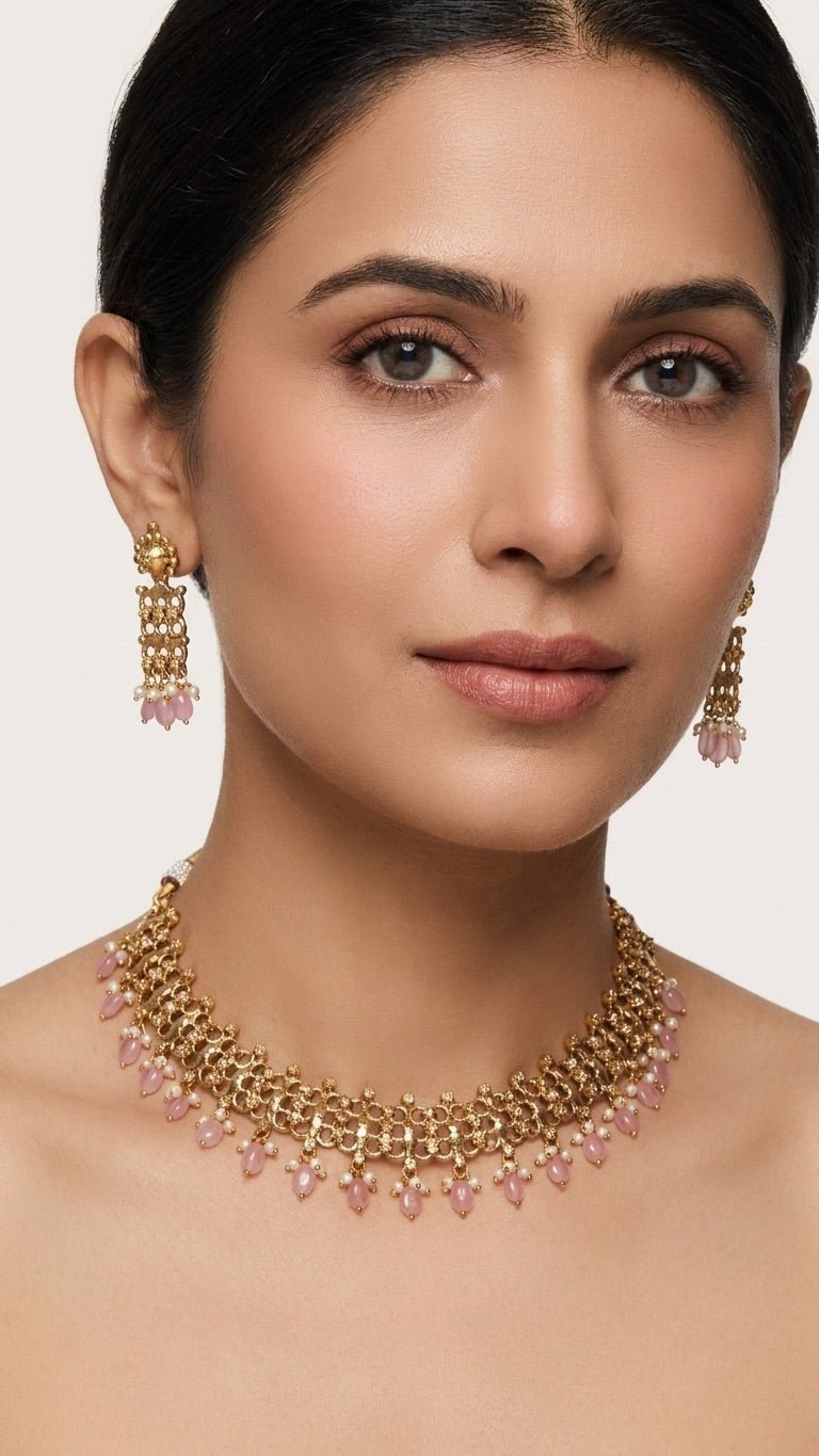 Mina Polki Set | Ready-to-ship - Touch Of Elegance