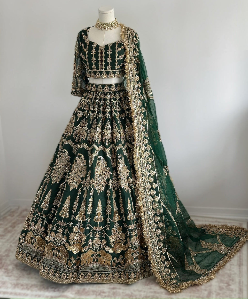Mor Mahal Lehenga - Touch Of Elegance