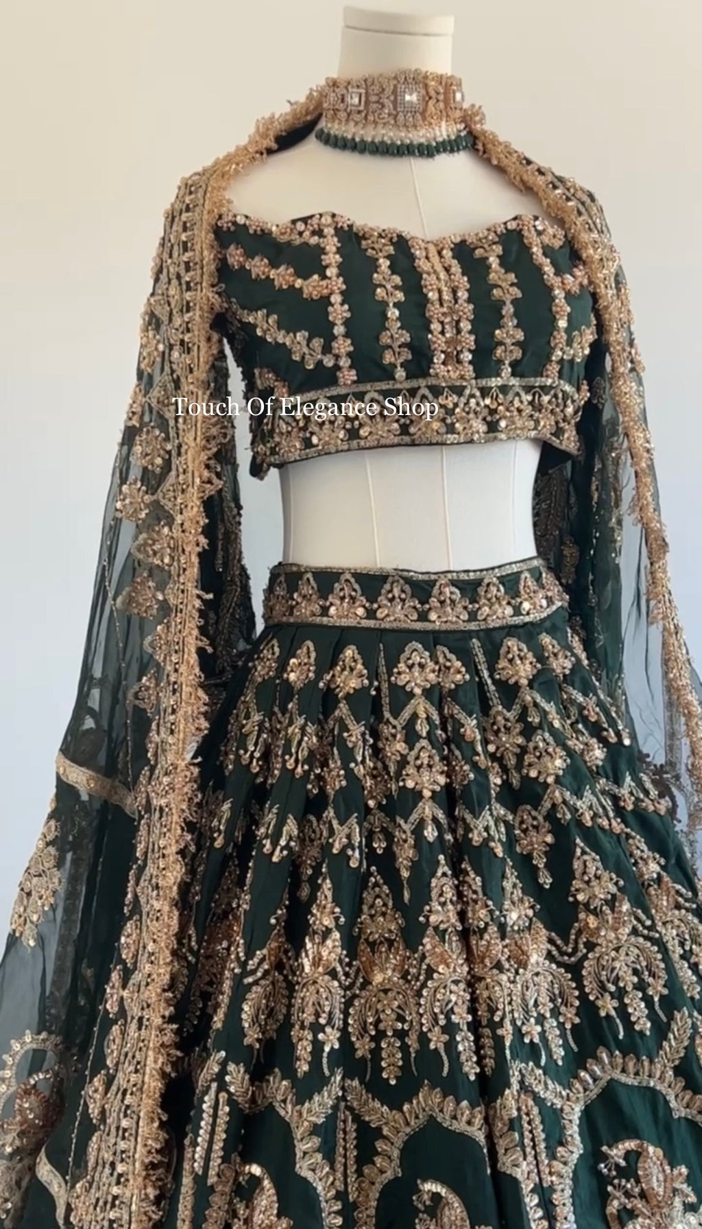 Mor Mahal Lehenga - Touch Of Elegance