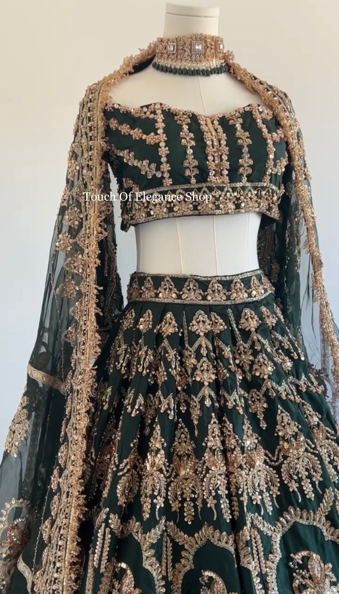 Mor Mahal Lehenga - Touch Of Elegance