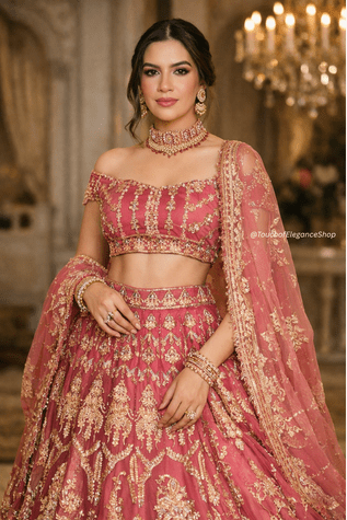 Mor Mahal Lehenga - Touch Of Elegance