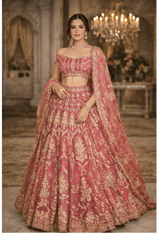 Mor Mahal Lehenga - Touch Of Elegance