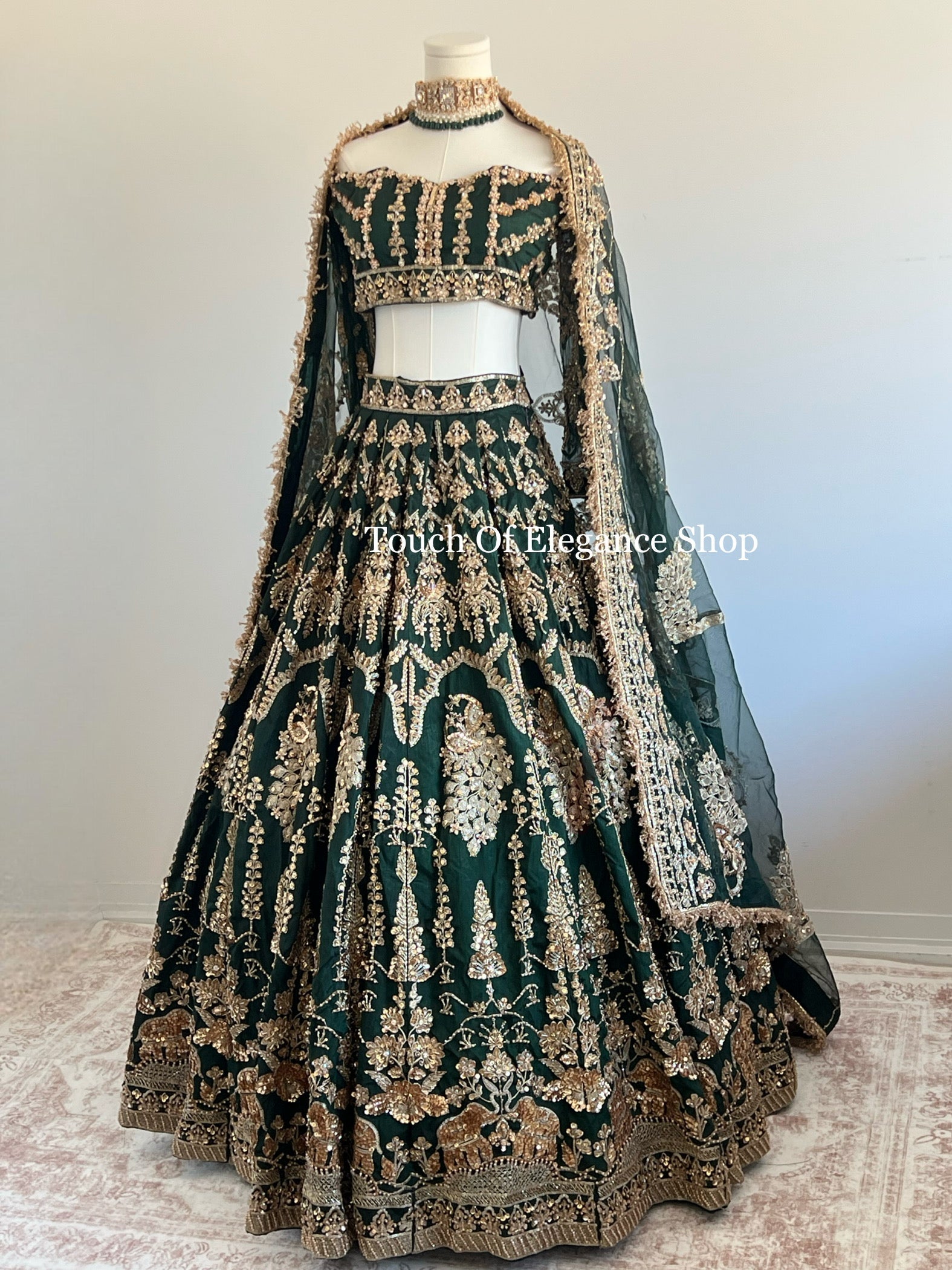Mor Mahal Lehenga - Touch Of Elegance