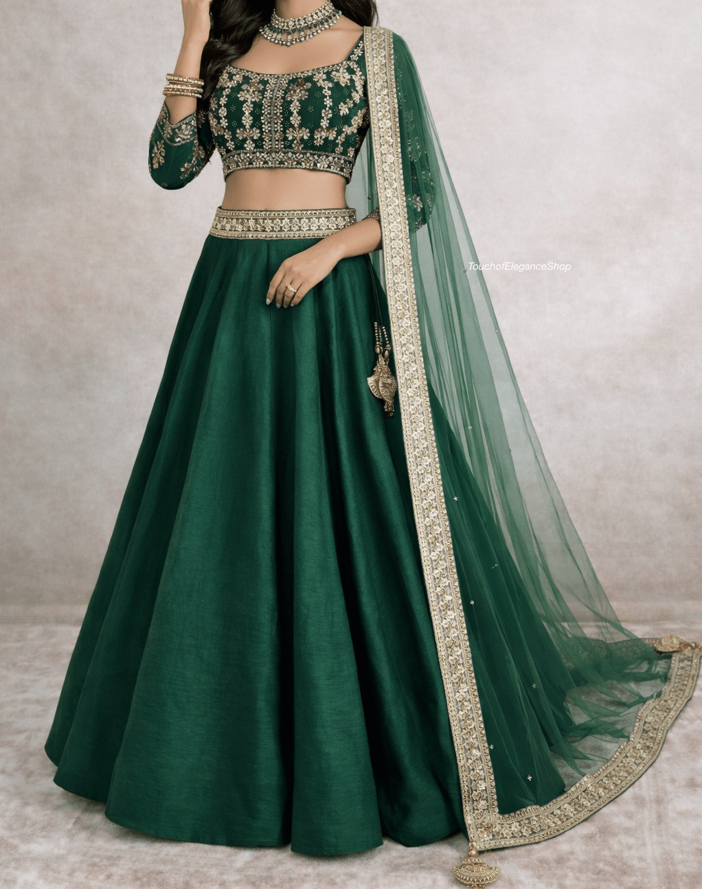 Mor Mehar Lehenga - Touch Of Elegance