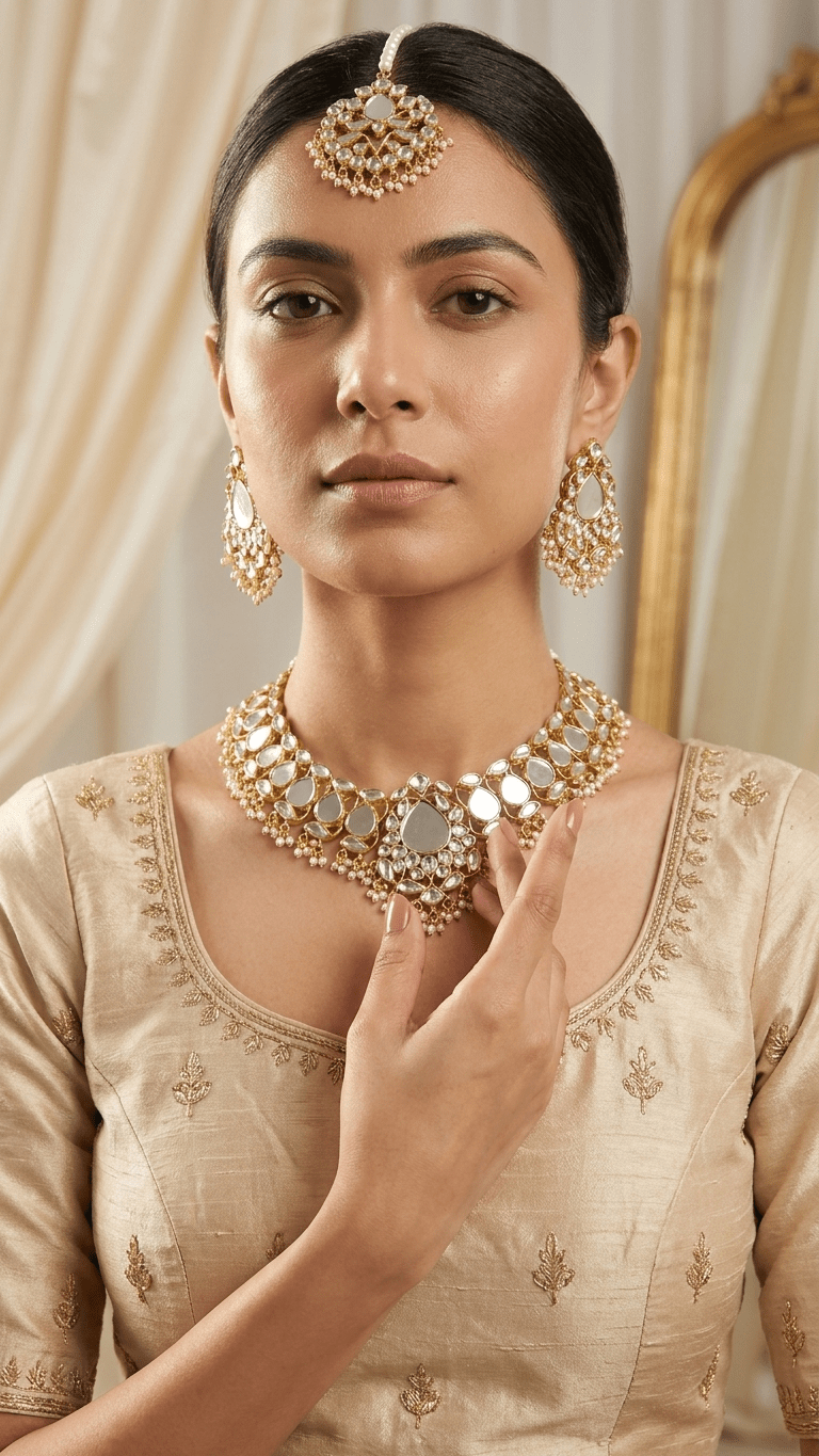 Mother - of - Pearl Set | Made - on - order - Touch Of Elegance
