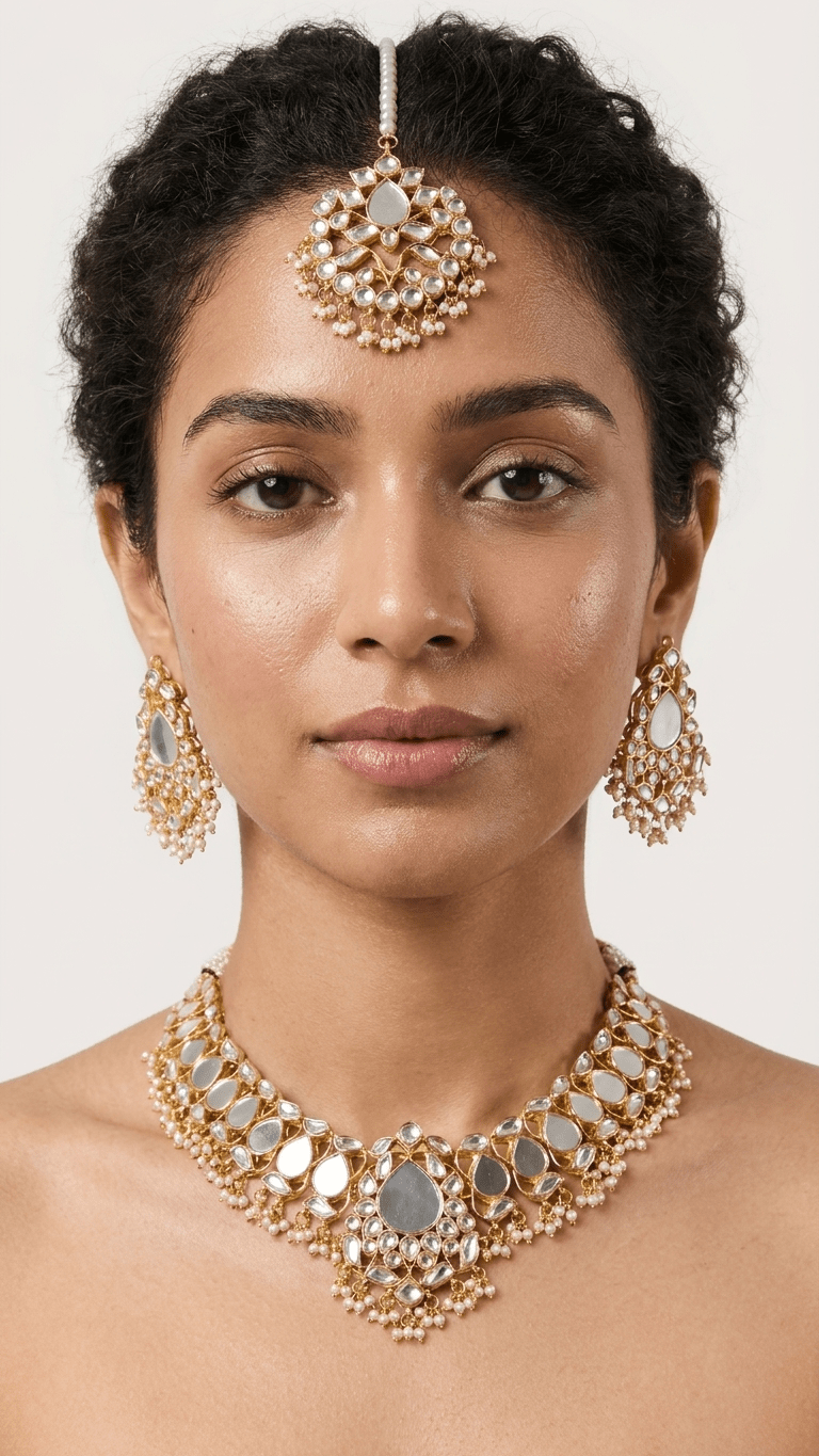 Mother - of - Pearl Set | Made - on - order - Touch Of Elegance