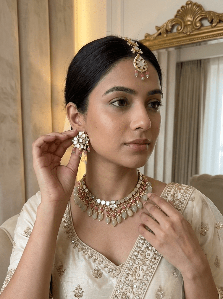 Mother - of - Pearl Set | Made - on - order - Touch Of Elegance