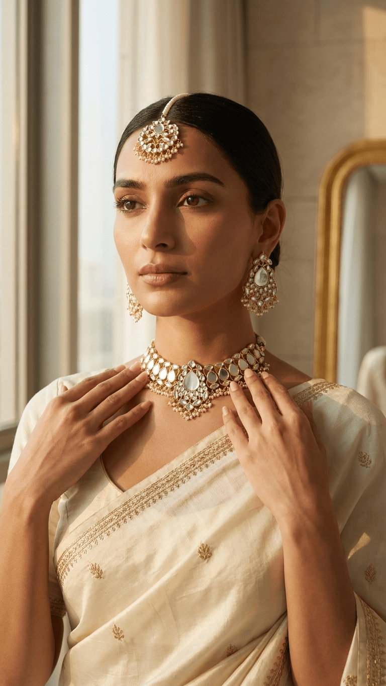 Mother - of - Pearl Set | Made - on - order - Touch Of Elegance