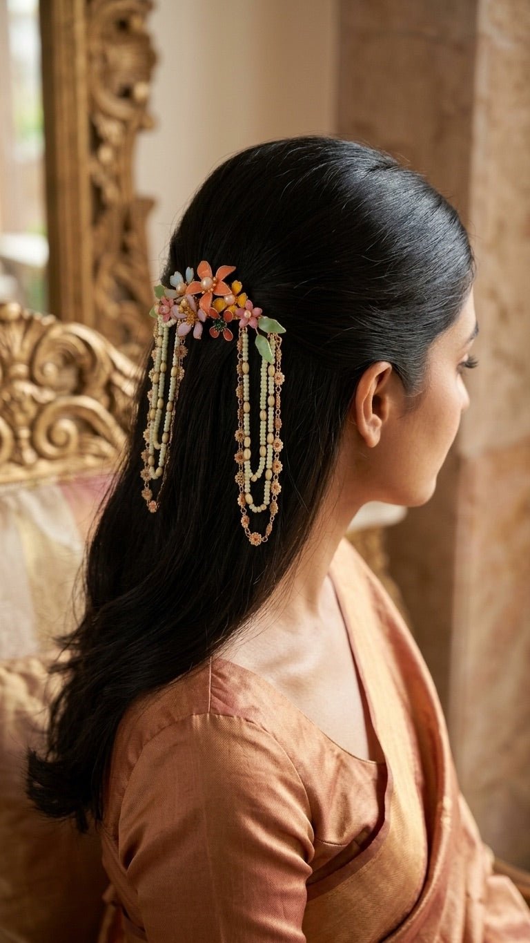 Multi Petal Hairpiece | Ready-to-ship - Touch Of Elegance