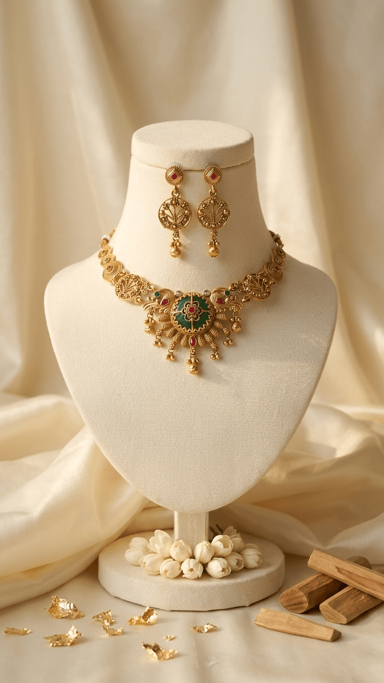 Myra Gold Set | Ready-to-ship - Touch Of Elegance