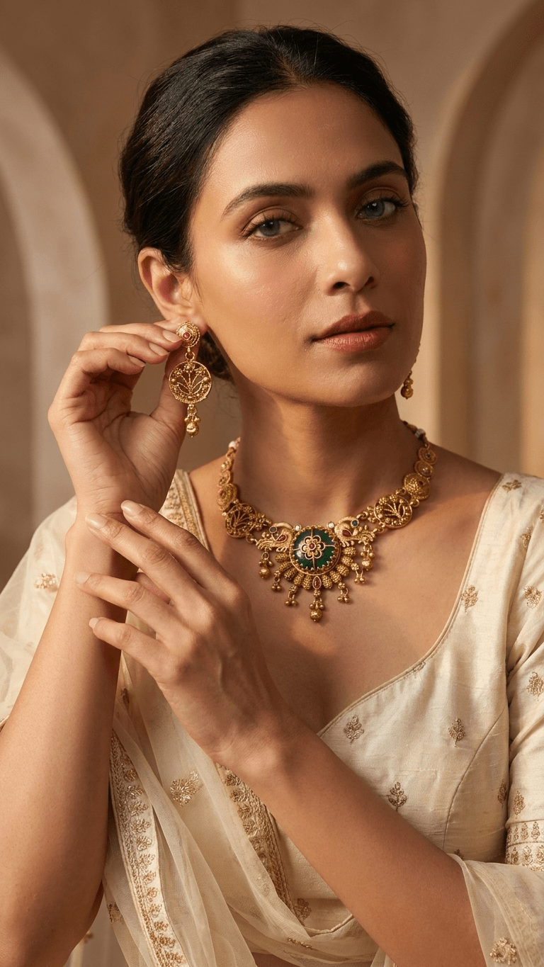 Myra Gold Set | Ready-to-ship - Touch Of Elegance