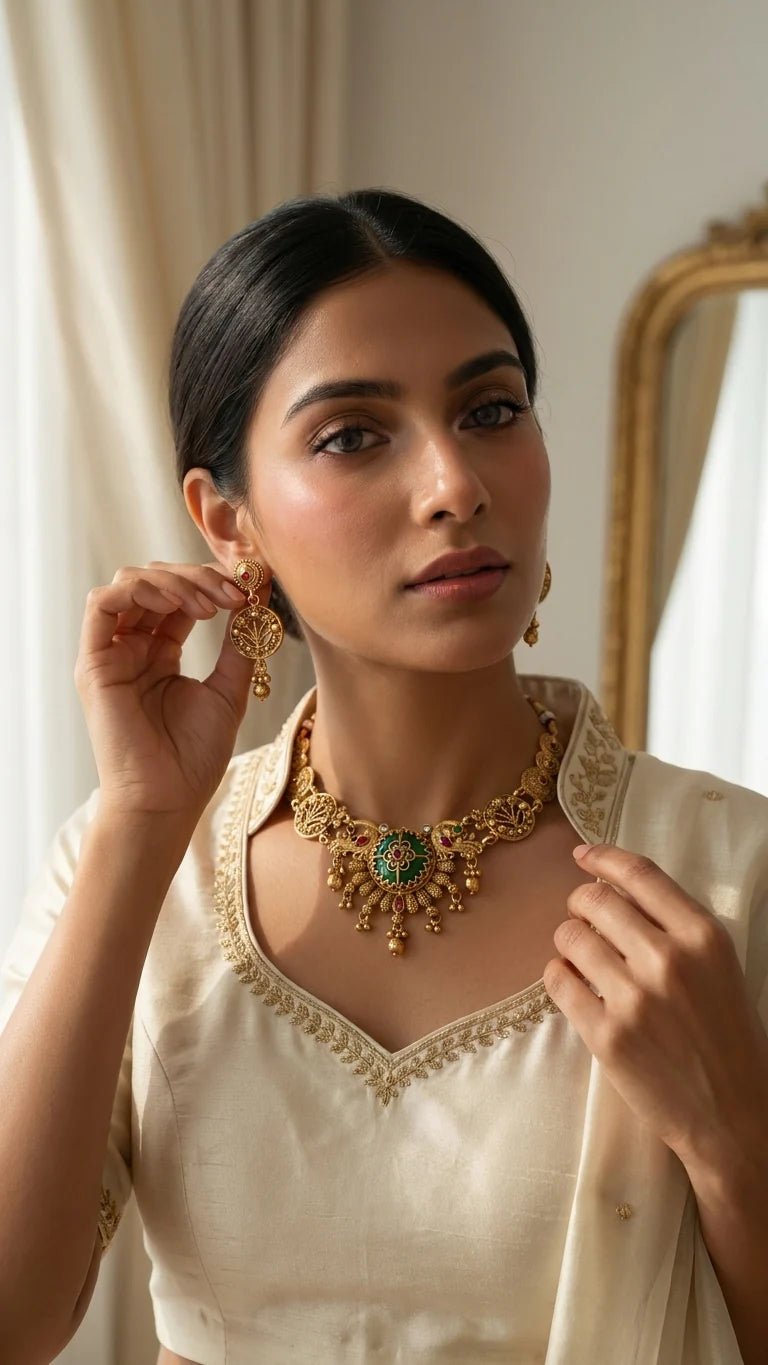 Myra Gold Set | Ready-to-ship - Touch Of Elegance