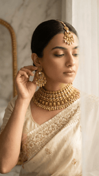 Naila Gold Set | Ready - to - ship - Touch Of Elegance