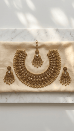 Naila Gold Set | Ready - to - ship - Touch Of Elegance
