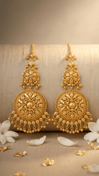 Naiya Gold Earrings | Ready-to-ship - Touch Of Elegance