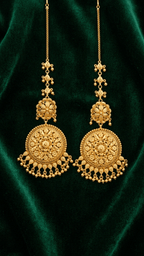 Naiya Gold Earrings | Ready-to-ship - Touch Of Elegance