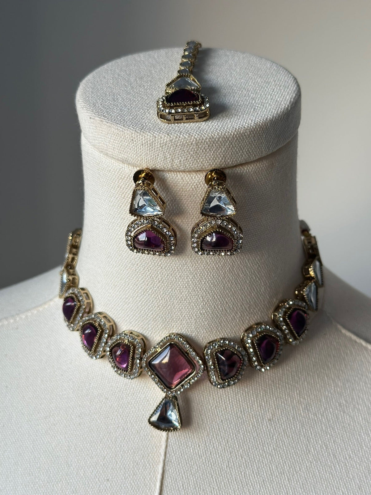 Nina Purple Set | Ready-to-ship - Touch Of Elegance