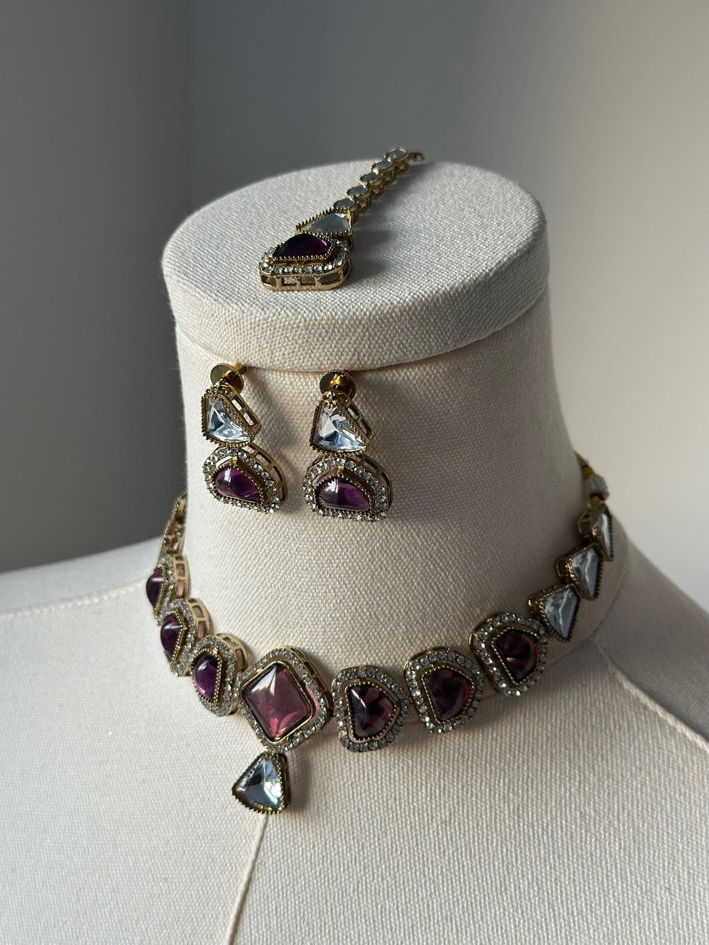 Nina Purple Set | Ready-to-ship - Touch Of Elegance