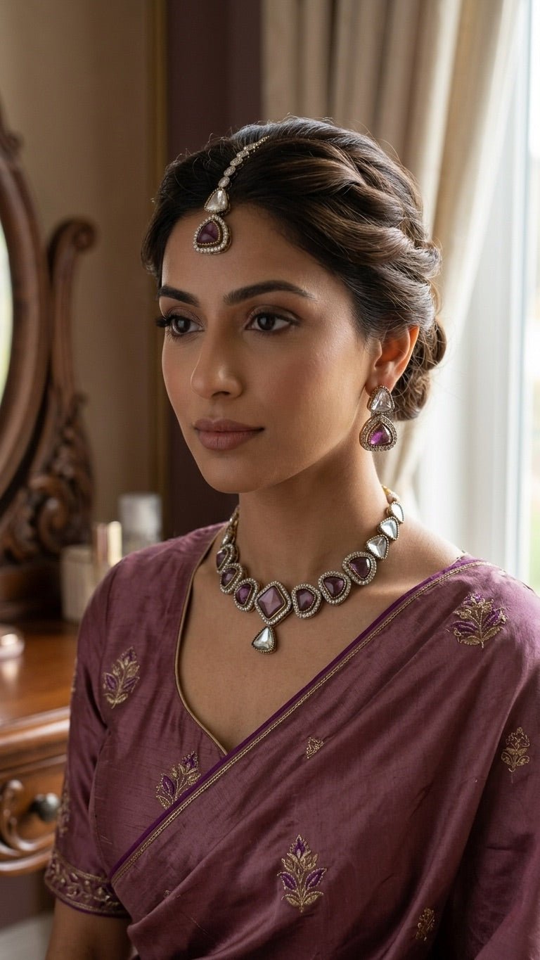 Nina Purple Set | Ready-to-ship - Touch Of Elegance