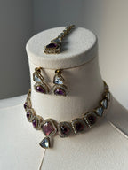 Nina Purple Set | Ready-to-ship - Touch Of Elegance
