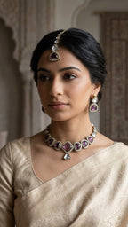 Nina Purple Set | Ready-to-ship - Touch Of Elegance