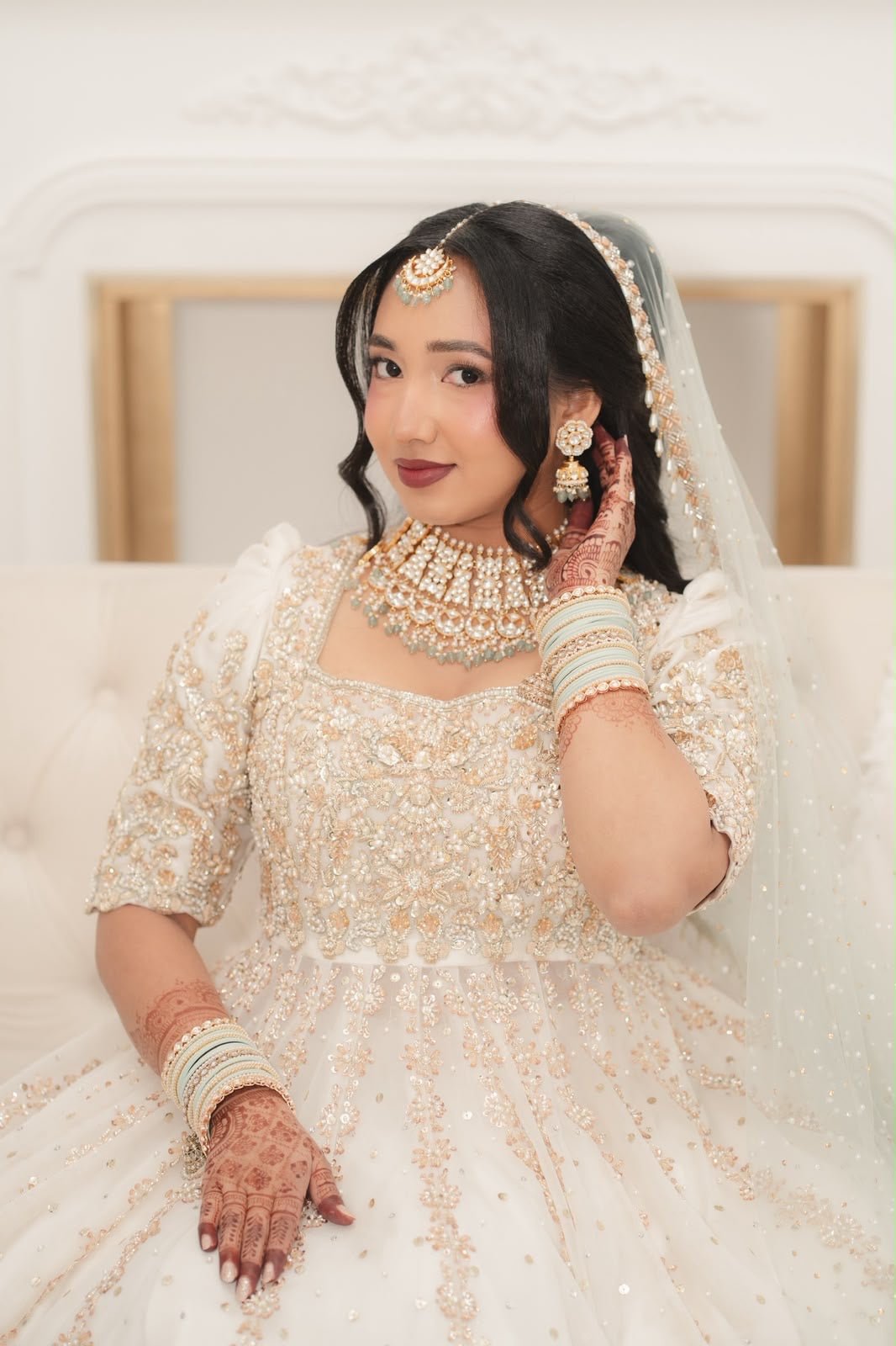 Nyla Kundan Set | Made-on-order - Touch Of Elegance