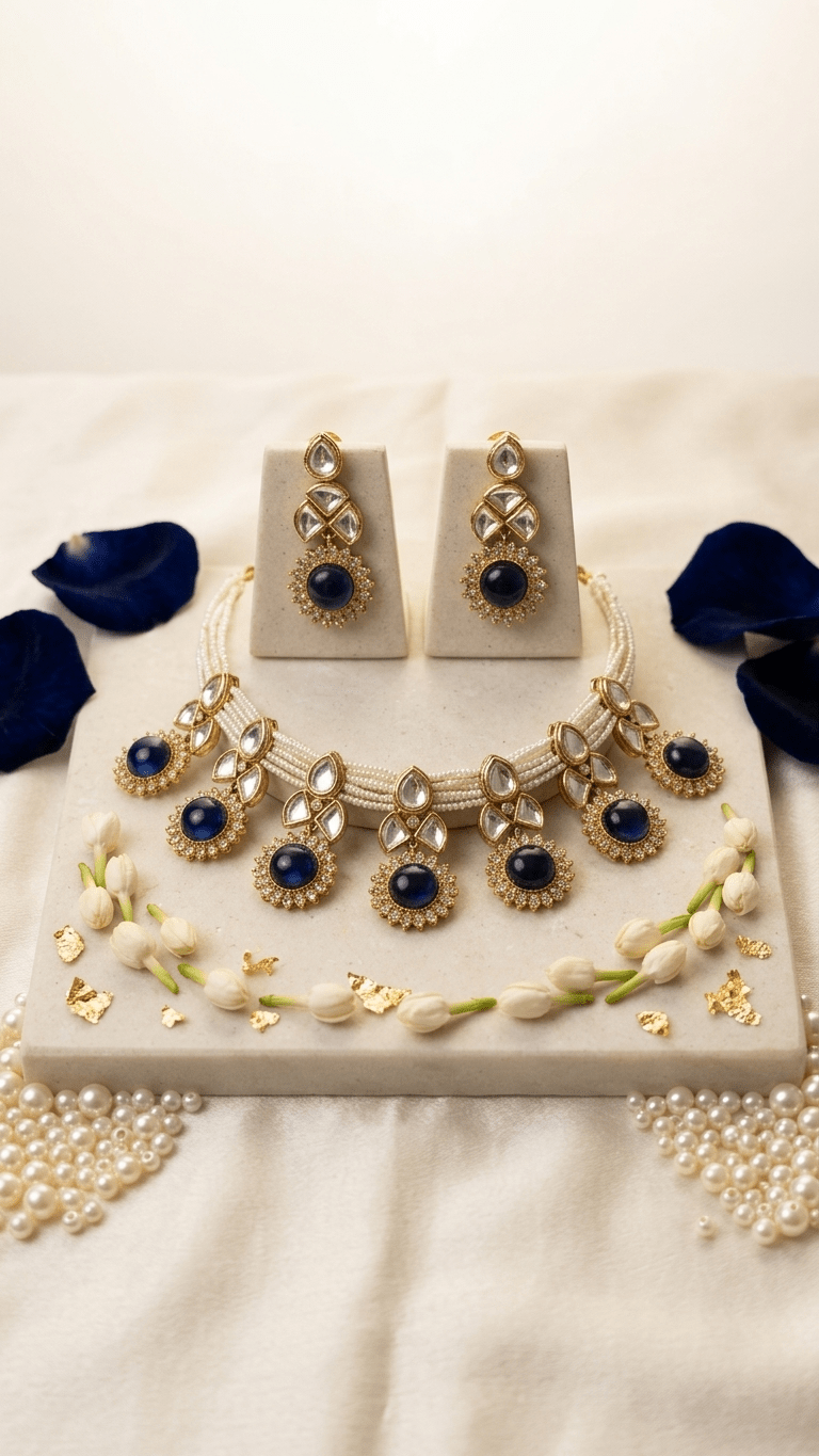 Nyla Navy Set | Ready-to-ship - Touch Of Elegance