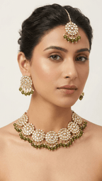 Olive Roman Pearl Set | Ready-to-ship - Touch Of Elegance