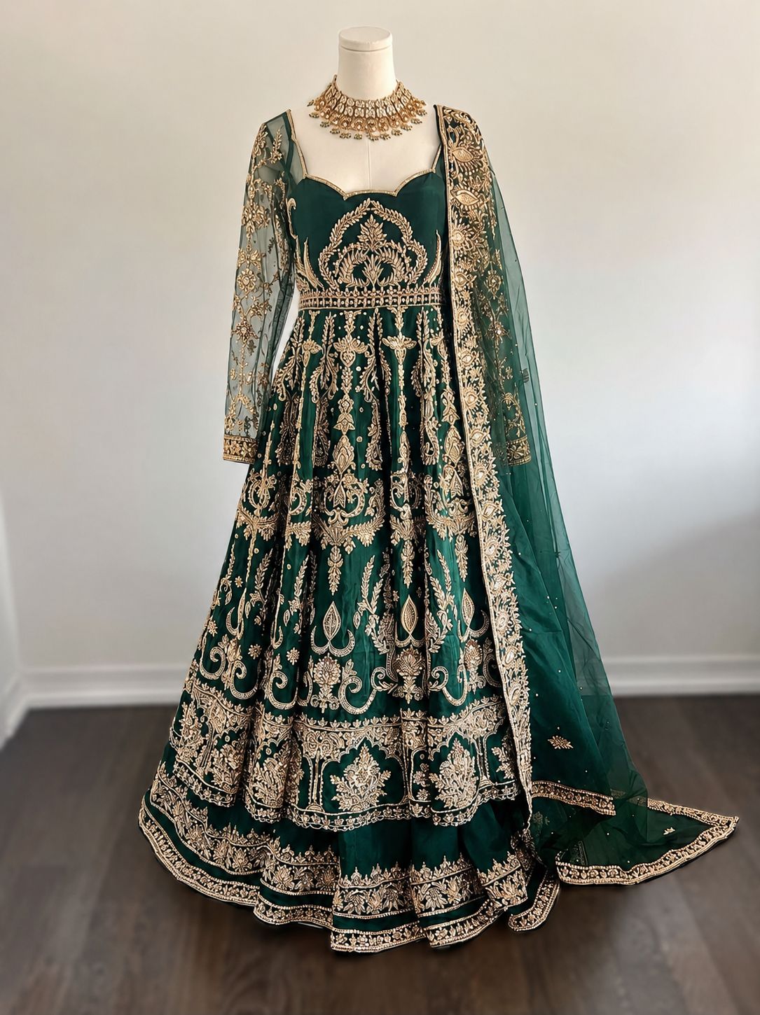 Orchid Anarkali Lehenga - Touch Of Elegance