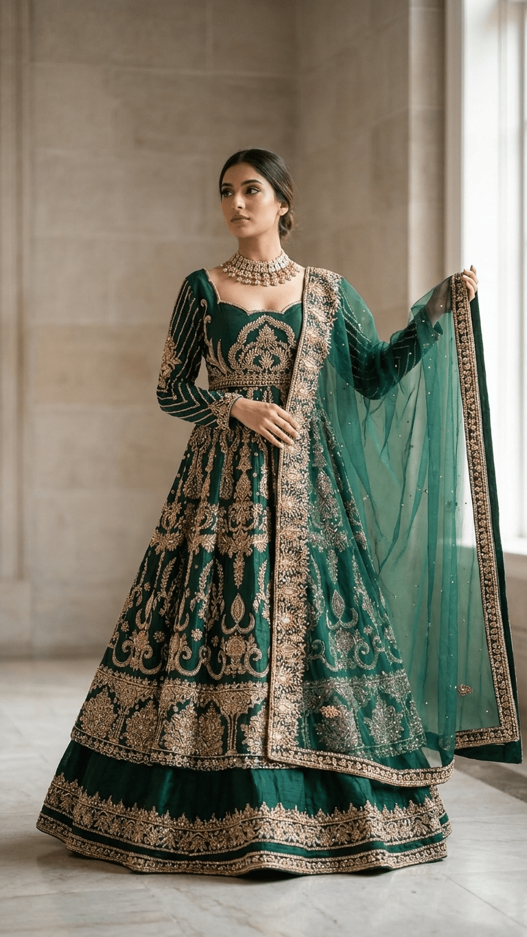 Orchid Anarkali Lehenga - Touch Of Elegance
