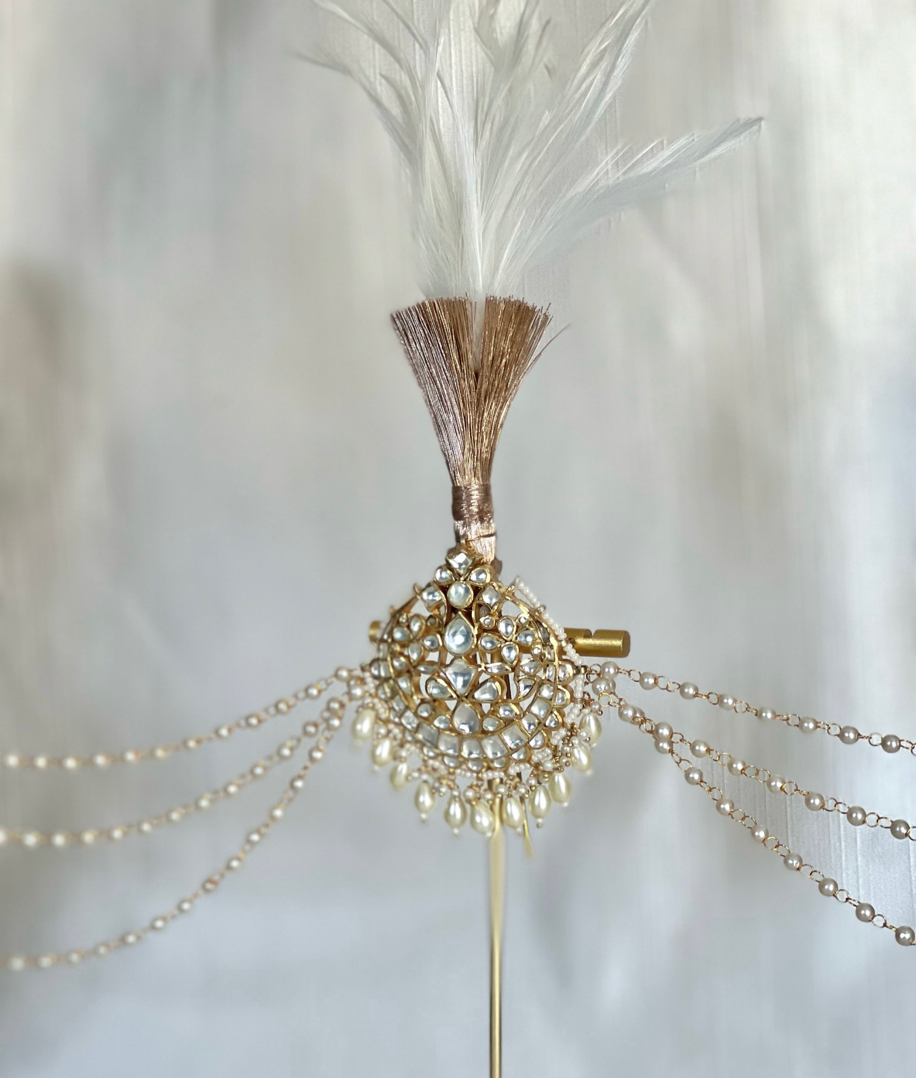 Pachi Kundan Kalgi | Made - on - order - Touch Of Elegance