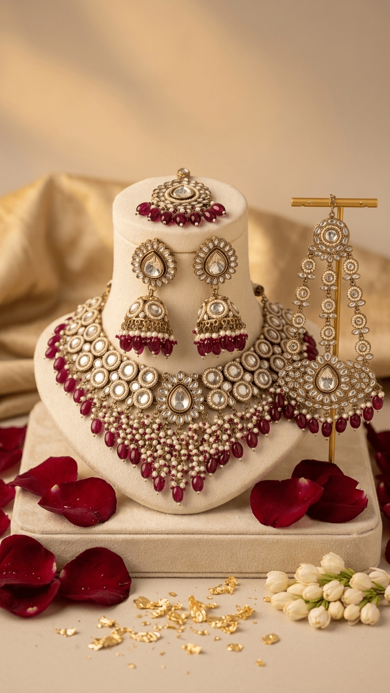 Payal Set (4-pc) | Ready-to-ship - Touch Of Elegance